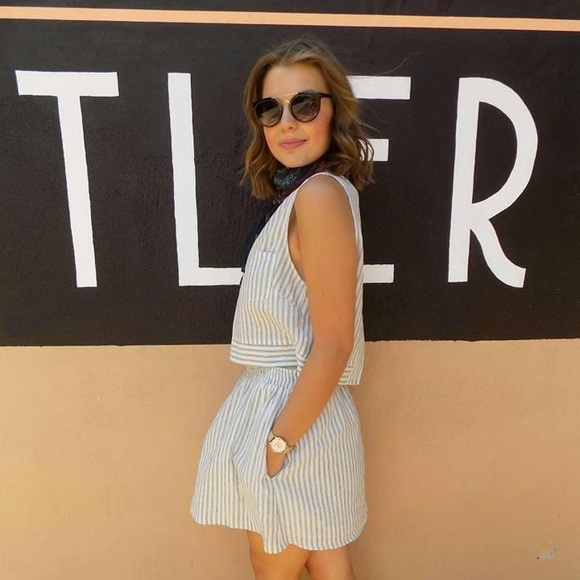 Nordstrom Striped Skirt Set - Picture 2 of 3